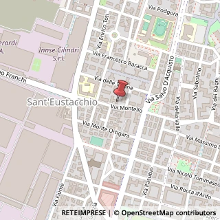 Mappa Via Montello, 27, 25128 Brescia, Brescia (Lombardia)