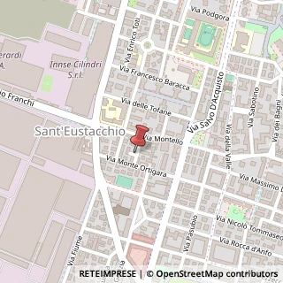 Mappa Via Monte Cimone, 11, 25128 Brescia, Brescia (Lombardia)