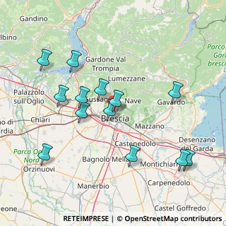 Mappa Via Monte Cimone, 25128 Brescia BS, Italia (15.94385)
