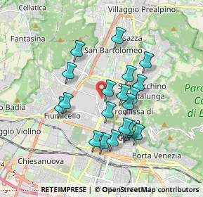 Mappa Via Monte Cimone, 25128 Brescia BS, Italia (1.5475)