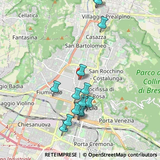 Mappa Via Montello, 25128 Brescia BS, Italia (2.17929)