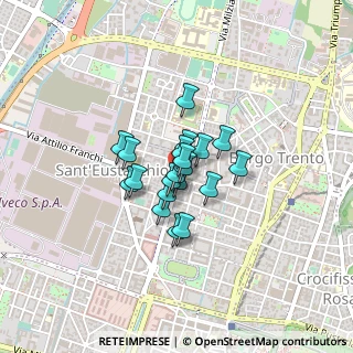 Mappa Via Montello, 25128 Brescia BS, Italia (0.235)