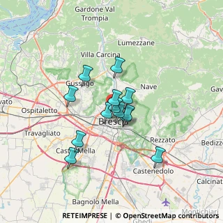 Mappa Via Montello, 25128 Brescia BS, Italia (4.76077)