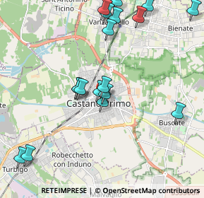 Mappa Vicolo dell Anunciata, 20022 Castano Primo MI, Italia (2.455)