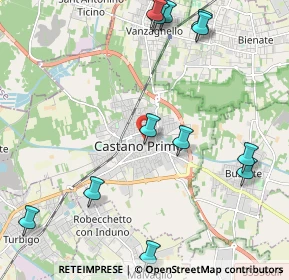 Mappa Vicolo dell Anunciata, 20022 Castano Primo MI, Italia (2.73846)