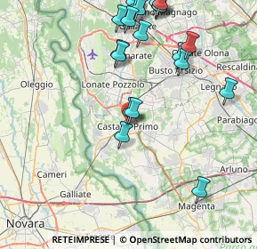 Mappa Vicolo dell Anunciata, 20022 Castano Primo MI, Italia (9.519)
