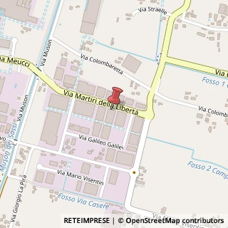 Mappa Via Martiri della Libertà, 12a, 35012 Camposampiero, Padova (Veneto)