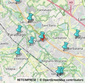Mappa 20014 Milano MI, Italia (2.61833)
