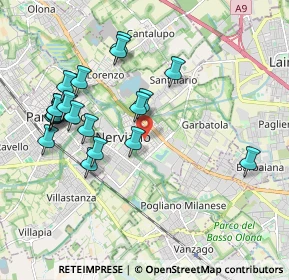 Mappa 20014 Milano MI, Italia (1.9925)