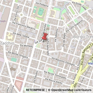 Mappa Via Salvo D'Acquisto, 12, 25128 Brescia, Brescia (Lombardia)
