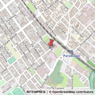 Mappa Via Montenero, 15, 20015 Parabiago, Milano (Lombardia)
