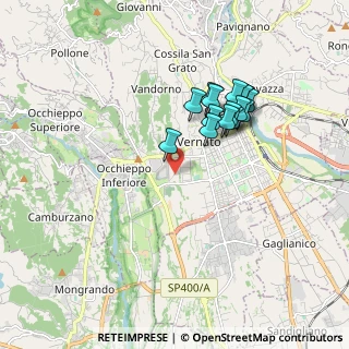 Mappa Via Santa Maria di Campagnate, 13900 Biella BI, Italia (1.57067)