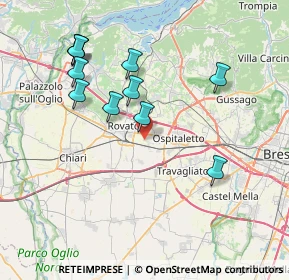 Mappa Via Castignolo, 25038 Rovato BS, Italia (7.66727)