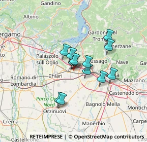 Mappa Via Castignolo, 25038 Rovato BS, Italia (9.23615)