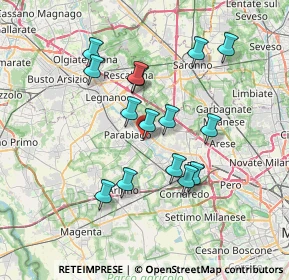 Mappa Piazza Vittorio Emanuele II, 20014 Nerviano MI, Italia (6.41867)
