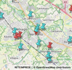 Mappa Piazza Vittorio Emanuele II, 20014 Nerviano MI, Italia (2.50294)