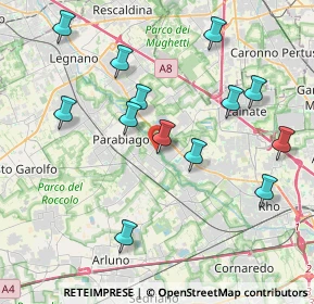 Mappa Piazza Vittorio Emanuele II, 20014 Nerviano MI, Italia (4.10538)