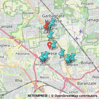 Mappa Piazza Cinque Giornate, 20020 Arese MI, Italia (1.4275)