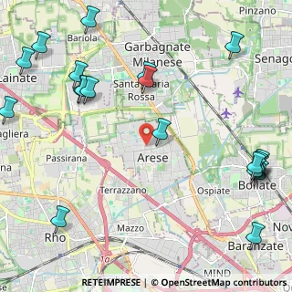 Mappa Piazza Cinque Giornate, 20020 Arese MI, Italia (3.031)