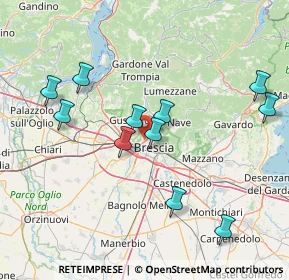 Mappa Via Beniamino Simoni, 25127 Brescia BS, Italia (15.42182)