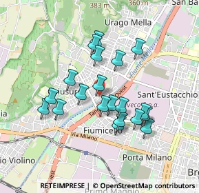 Mappa Via Beniamino Simoni, 25127 Brescia BS, Italia (0.7635)