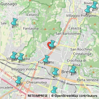Mappa Via Crotte, 25128 Brescia BS, Italia (3.14091)