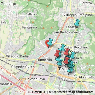 Mappa Via Crotte, 25128 Brescia BS, Italia (2.10278)