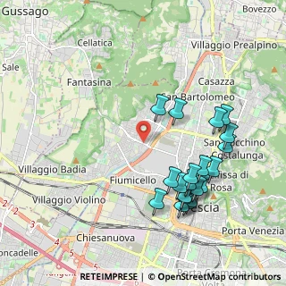 Mappa Via Crotte, 25128 Brescia BS, Italia (2.1125)