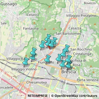 Mappa Via Crotte, 25128 Brescia BS, Italia (1.40813)