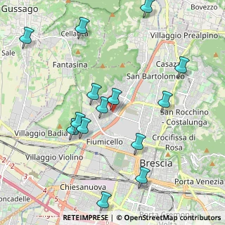 Mappa Via Crotte, 25128 Brescia BS, Italia (2.23286)