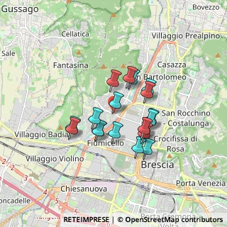 Mappa Via Crotte, 25128 Brescia BS, Italia (1.33842)