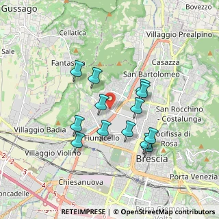 Mappa Via Crotte, 25128 Brescia BS, Italia (1.55154)