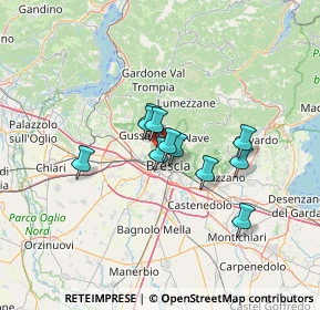 Mappa Via Crotte, 25128 Brescia BS, Italia (9.07091)