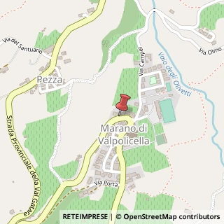 Mappa Via Valpolicella, 34, 37020 Marano di Valpolicella, Verona (Veneto)