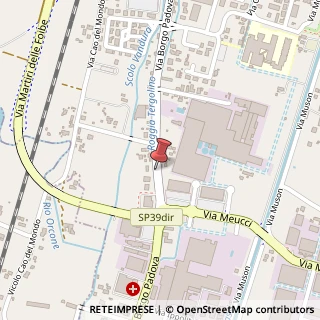 Mappa Borgo padova 46, 35012 Camposampiero, Padova (Veneto)