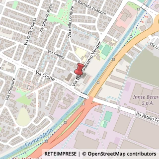 Mappa Via Don Giacomo Vender,  21, 25127 Brescia, Brescia (Lombardia)