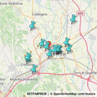 Mappa Presso ESSO, 36100 Vicenza VI, Italia (3.02286)