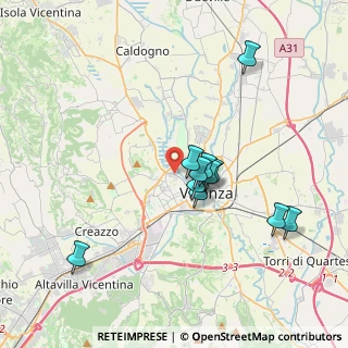 Mappa Presso ESSO, 36100 Vicenza VI, Italia (3.24182)