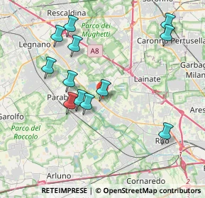 Mappa Via Gian Battista Pergolesi, 20014 Nerviano MI, Italia (3.97167)
