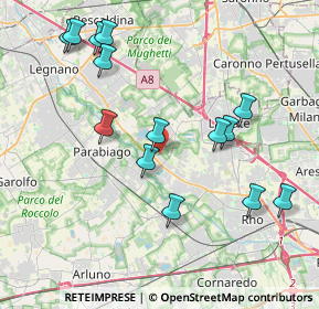 Mappa Via Gian Battista Pergolesi, 20014 Nerviano MI, Italia (4.22786)