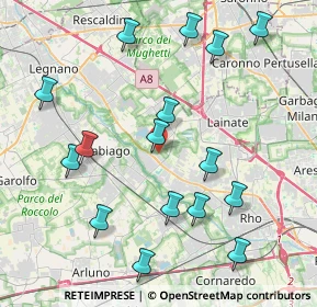 Mappa Via Gian Battista Pergolesi, 20014 Nerviano MI, Italia (4.49063)