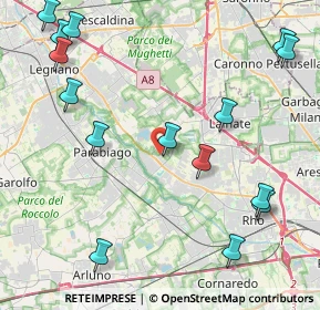 Mappa Via Gian Battista Pergolesi, 20014 Nerviano MI, Italia (5.39933)