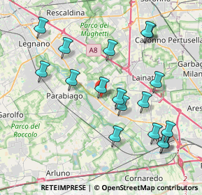 Mappa Via Gian Battista Pergolesi, 20014 Nerviano MI, Italia (4.15059)