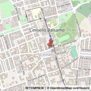 Mappa Piazza Antonio Gramsci, 58A, 20092 Cinisello Balsamo, Milano (Lombardia)
