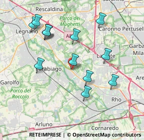 Mappa Via Enrico Toti, 20014 Nerviano MI, Italia (3.89231)