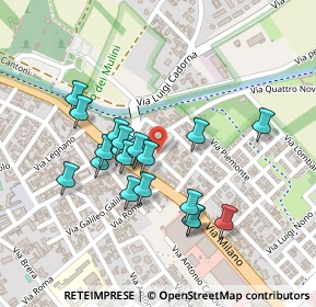 Mappa Via Enrico Toti, 20014 Nerviano MI, Italia (0.196)