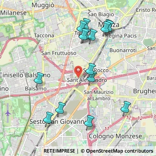 Mappa Via Fratelli Bandiera, 20092 Cinisello Balsamo MI, Italia (2.274)