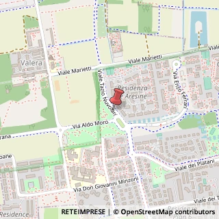 Mappa Viale Tazio Nuvolari,  44, 20020 Arese, Milano (Lombardia)