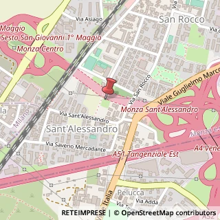 Mappa Via Sant'Alessandro,  22, 20052 Monza, Monza e Brianza (Lombardia)