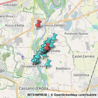 Mappa Via Pontirolo, 24045 Fara Gera d'Adda BG, Italia (1.016)